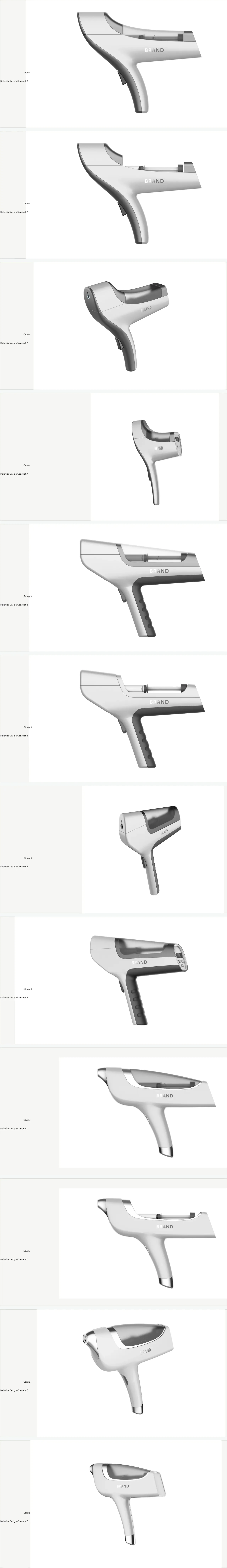 面部美容水光枪设计 / Facial Beauty Injector Design