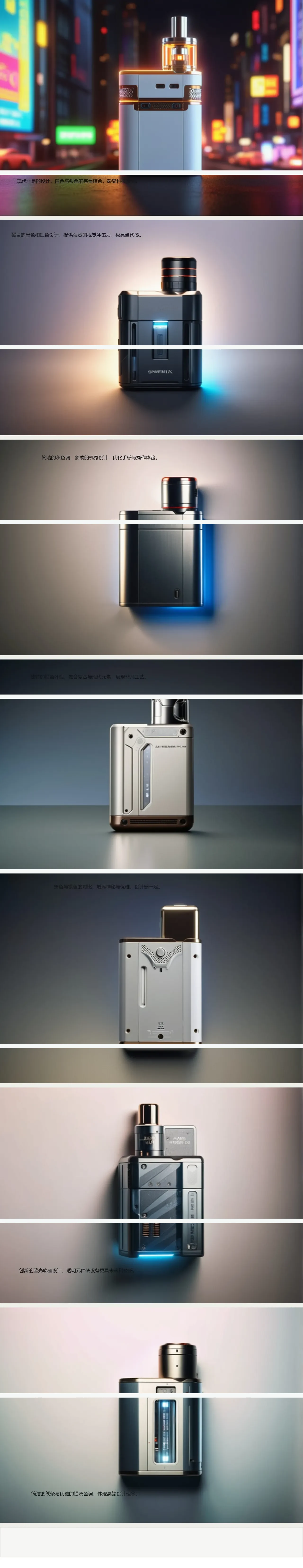 新电子烟设计 / New E Cigarette Design